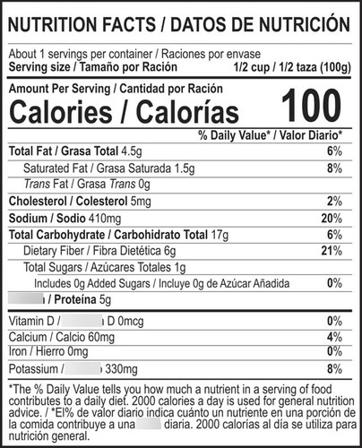Chata Frijoles Negros Refritos Listos Para Comer 430 G