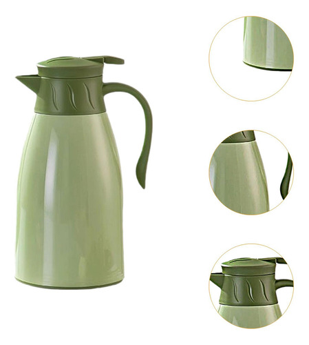 Jarra Térmica Para Agua Con Termo De 1,6 L Con Tapa, Jarra