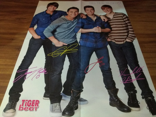 (t006) Poster Big Time Rush * Katy Perry 53 X 41