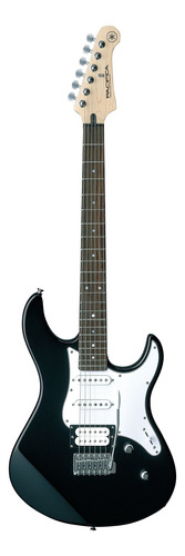 Guitarra eléctrica Yamaha PAC012/100 Series 112V de aliso black brillante con diapasón de palo de rosa