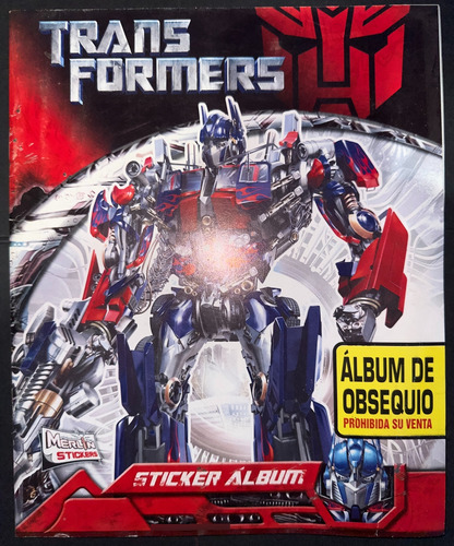 Álbum Transformes La Pelicula De Navarrete 2007 (Usado)