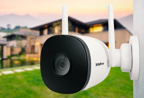 17 Câmera De Segurança Intelbras Wifi Im5 Sc C/cartão Sd32gb