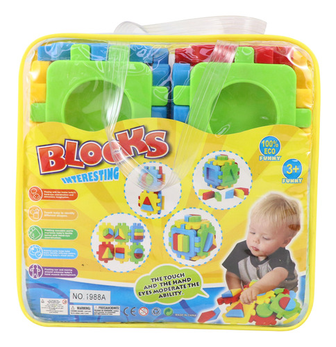 Bloques Encaje 22x22x10 Cm Nobel Toys