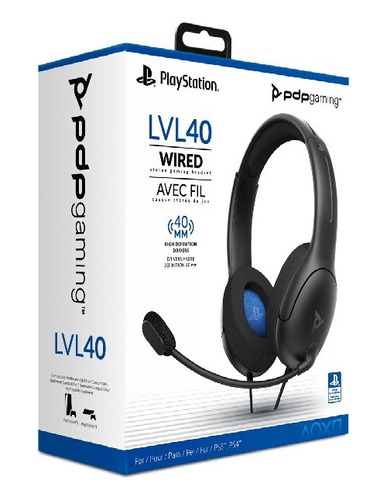 Lvl40 Stereo Headset (pdp) Ps4/ps5 Audifonos Gamers