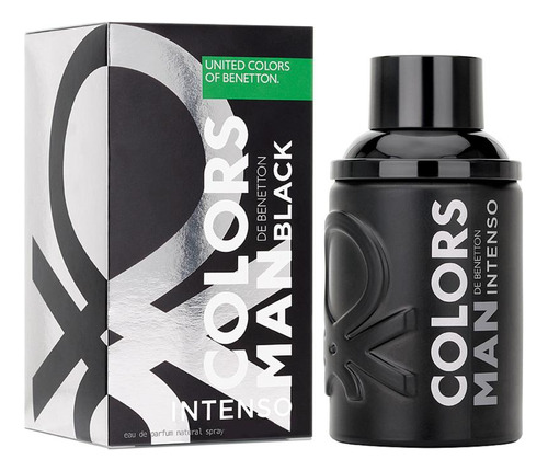 Perfume Benetton Colors Man Black Intenso Edp 60ml Original