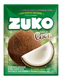 Concentrado Zuko Coco 1pza 13grs
