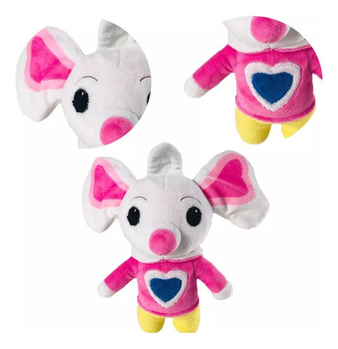 2 Peças De Bichos De Pelúcia De Desenhos Animados Pug Dog 20