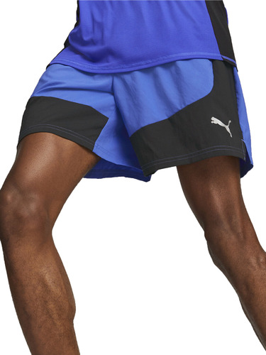 Short Puma Run Favorite Velocity Hombre Running Azul