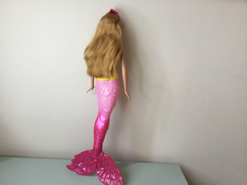 Boneca Barbie Mattel Vida De Sereia Usada (Usado)