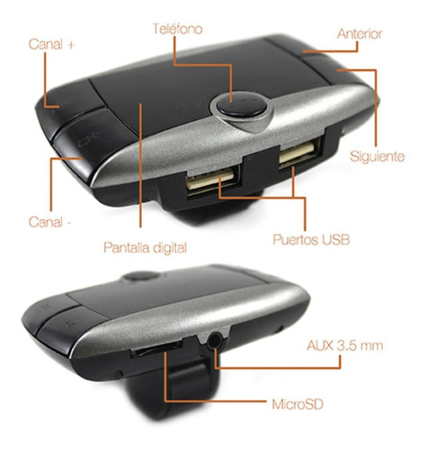 Transmisor Fm Bluetooth