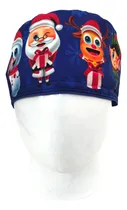 Comprar Gorro Quirúrgico Mujer + Lanyard Navidad Regalo Azul