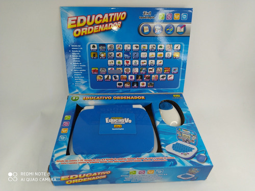 Computador Didactico Mini Laptop Juguetes Español E Ingles