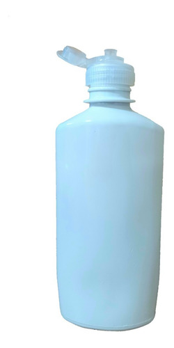 Botella Pet Petaca Blanca De 250ml R28 Tapa Flip Top X100