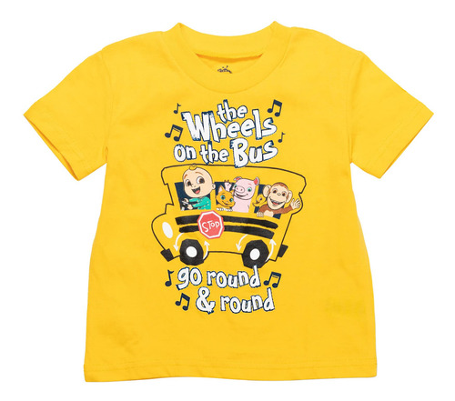 Playera Cocomelon Jj Para Bebés Y Niños, Pantalones Cortos