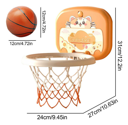 A Aro De Baloncesto Interior Montado En La Pared Aro De