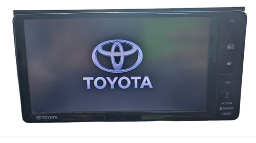 Stereo Pantalla Táctil Original Toyota Etios Con Video. Negro