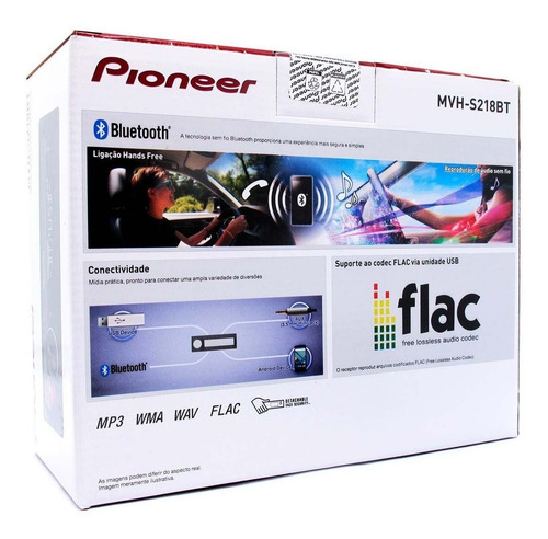 Imagem 9 de 9 de Radio Mp3 Usb Bluetooth + Falante 6 Pioneer Fiat Uno Palio
