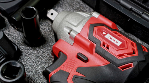 Chave De Impacto Benttoz C/ 2 Baterias 21v Motor Brushless