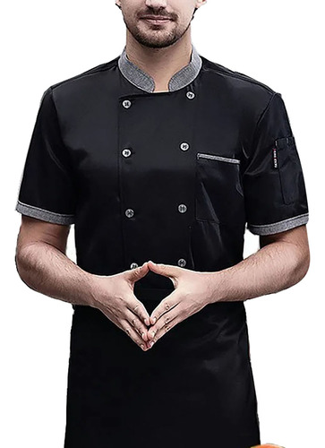 Chaqueta Chef Unisex Manga Larga Cocina Chaqueta Cocina Work