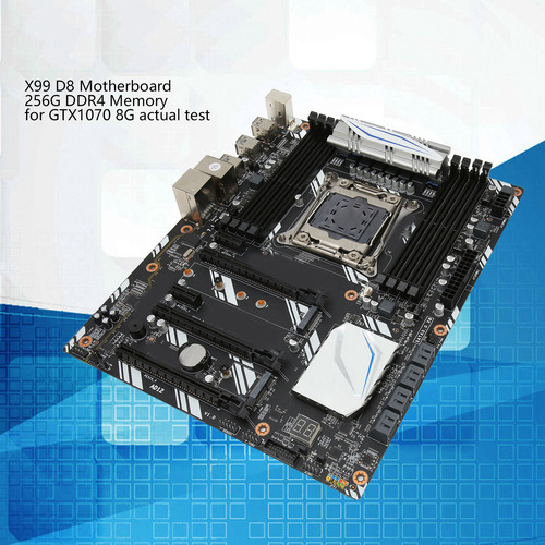 Placa Base X99 D8 Ddr4 Compatible Con Lga2011 V3 V4 Nvme M.2