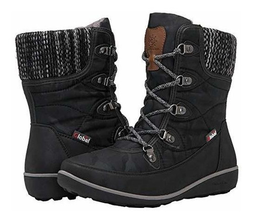 Botas De Nieve De Invierno Globalwin 1839 Para Mujer