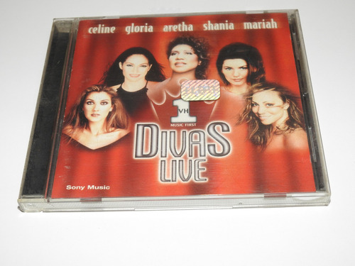 Cd1739 - Divas Live - Celine Dion Carey King Y Otros  