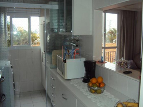 Imagem 14 de 22 de Ref 2395 Belo Apartamento Em Diadema No Centro, Torre Unica Próx. Avenida Presidente Kennedy, Com 3 Dorms (1 Suíte), 2 Vagas E 70 M² Útil. - 2395