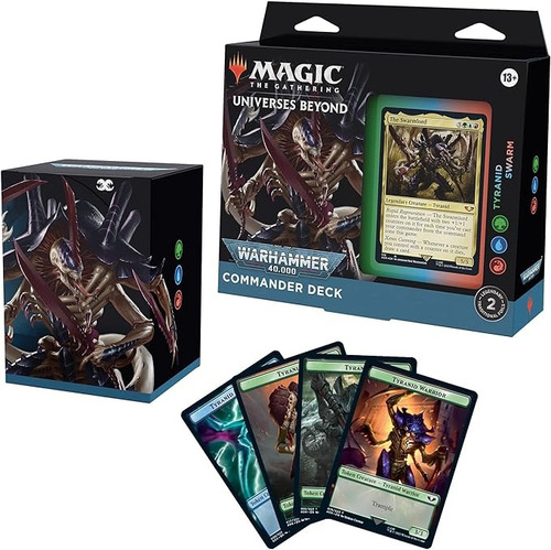 Deck De Commander - Warhammer 40.000 - Todos Quatro Decks Deck De Commander - Warhammer 40.000 - Quatro Decks Inglês
