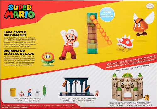 Juego Super Mario Set Figuras Accion Goomba Nintendo World