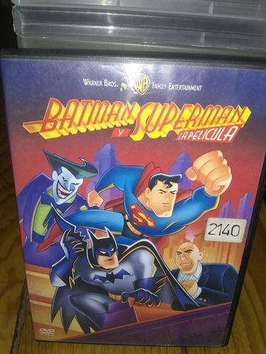 Imagen 1 de 3 de Pelicula Original En Dvd Batman Y Superman Dib.anim. La P