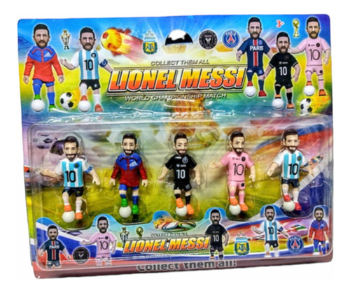Muñeco Lionel Messi X5 Inter Campeon Del Mundo