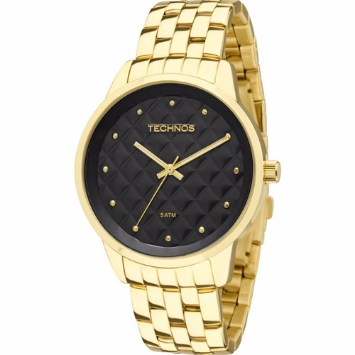 Relógio Technos Feminino Dourado Trend 2035lwm/4p