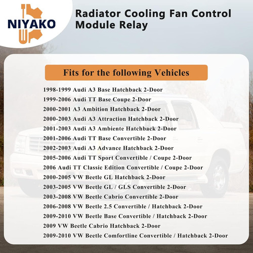 Relé De Control Para Ventilador De Refrigeración Beetle Jett