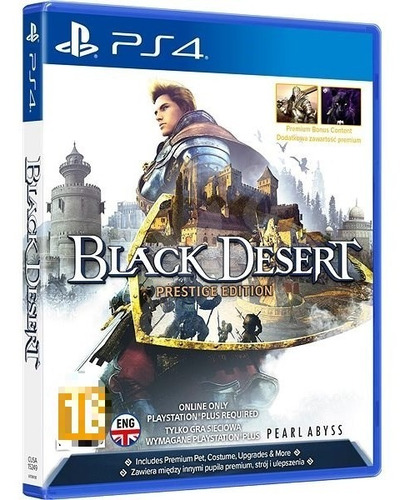 Black Desert Prestige Edition ( Ps4 - Original )