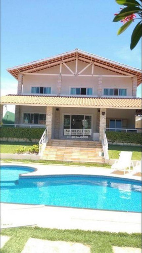 Imagem 2 de 30 de Casa Com 400m2, Piscina, 5 Quartos Com 3 Suites 1 Escritorio 2 Grandes Salas Casa De Caseiro Ar Condicionado Nos Quartos E Escritorio Terreno Tem 750m - Ca1104