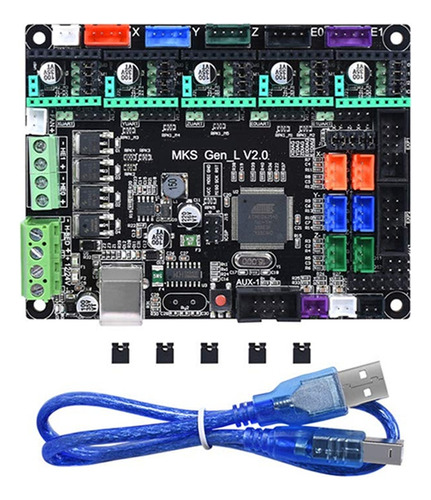 Para Placa De Control Ramps Mks Gen-l V 2.1 Compatible Con I