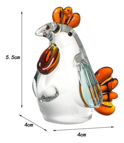 Estatuilla De Gallos, Escultura De Animal, Mini Estilos B