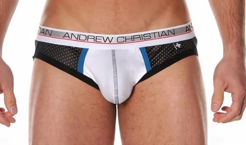 Cueca Jockstrap Andrew Christian Botton Free 