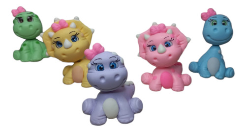 Lembrancinhas Dinossauro Biscuit - Kit 10 Unidades