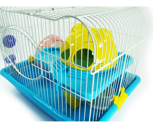 Jaula Hamster Golden Chino Ruso Completa 2 Pisos Pethome