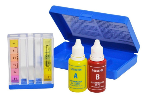 Laboratorio Marca Vulcano Test Kit Para Medir Ph Y Cloro