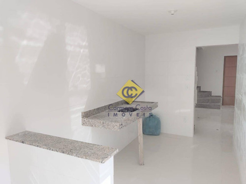 Imagem 16 de 30 de Casa Com 3 Dormitórios À Venda, 75 M² Por R$ 340.000,00 - Ouro Verde - Rio Das Ostras/rj - Ca2037
