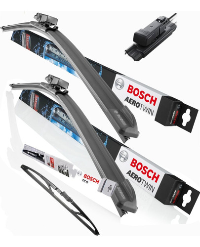 X3 Escobillas Limpiaparabrisas Bosch Aerotwin Ford Ka 11-15