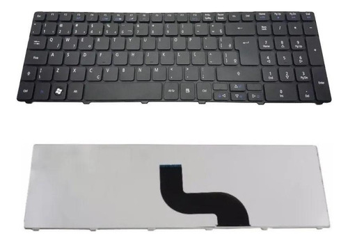 Teclado Para Notebook Acer Aspire 5552 Br Com Ç Compatível