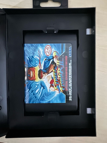 Street Fighter 2 Plus Cartucho Fiota Jogo Para Mega Drive