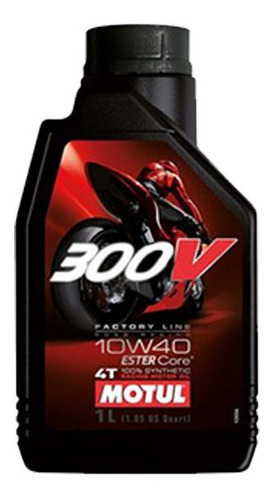  Motul 300v 4t 10w40 Aceite Moto -sintético- 4t  1lt