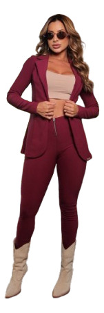 Blazer Super Maxxi Chocomel Bordô G