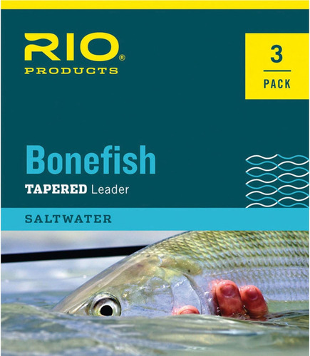 Rio Bonefish Líder Cónico 3 Pack 10'