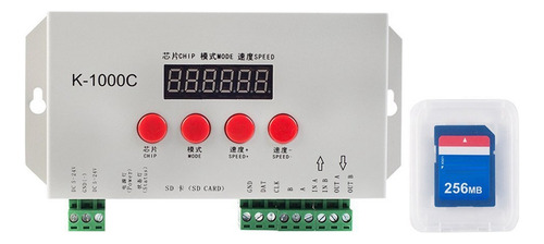 Guanchuan Controlador De Tarjeta Sd K1000c Controlador Rgb