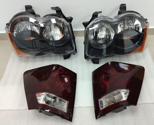 Set Faros Y Stop Jeep Grand Cherokee 2007 2010